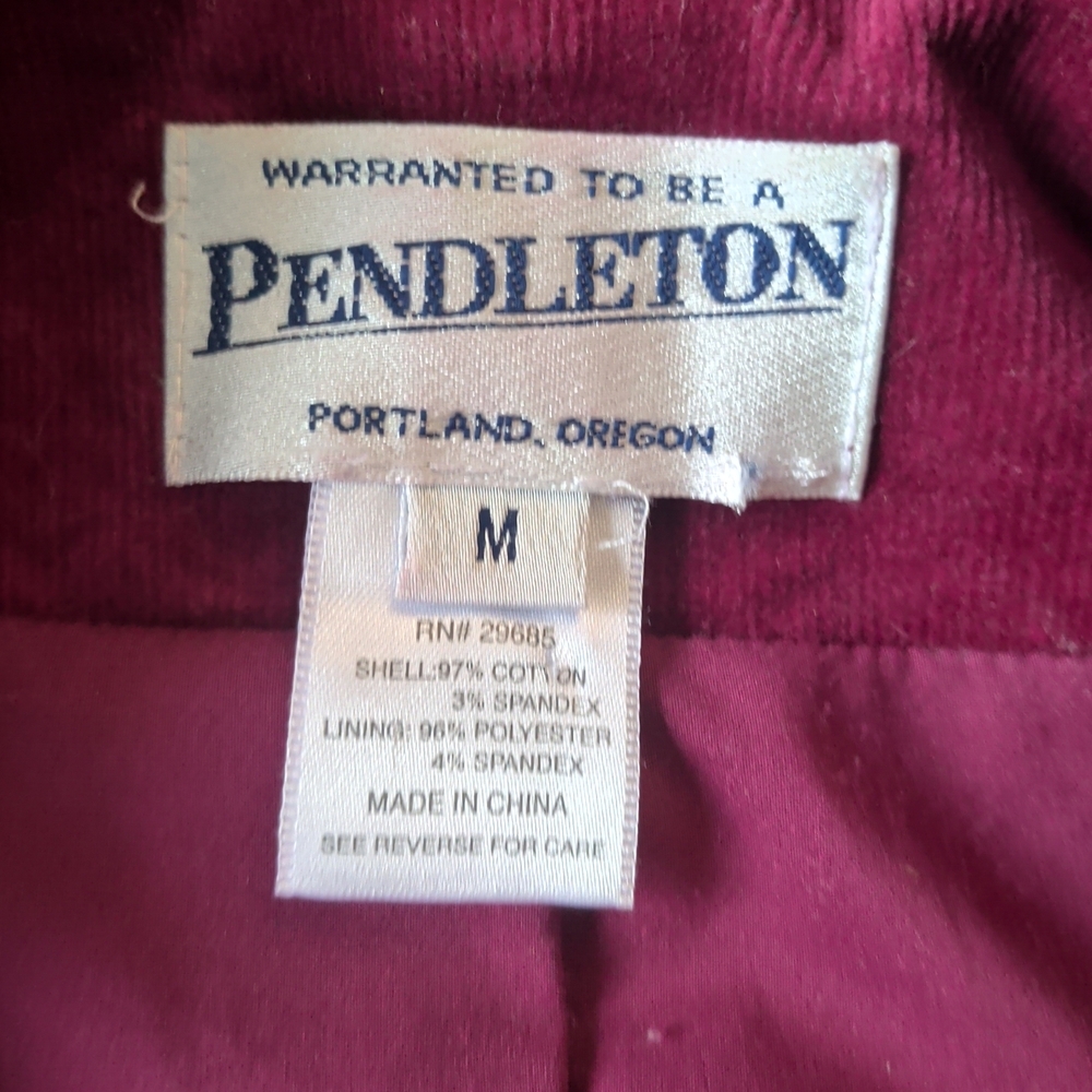 Pendleton Jacket Red - image 5